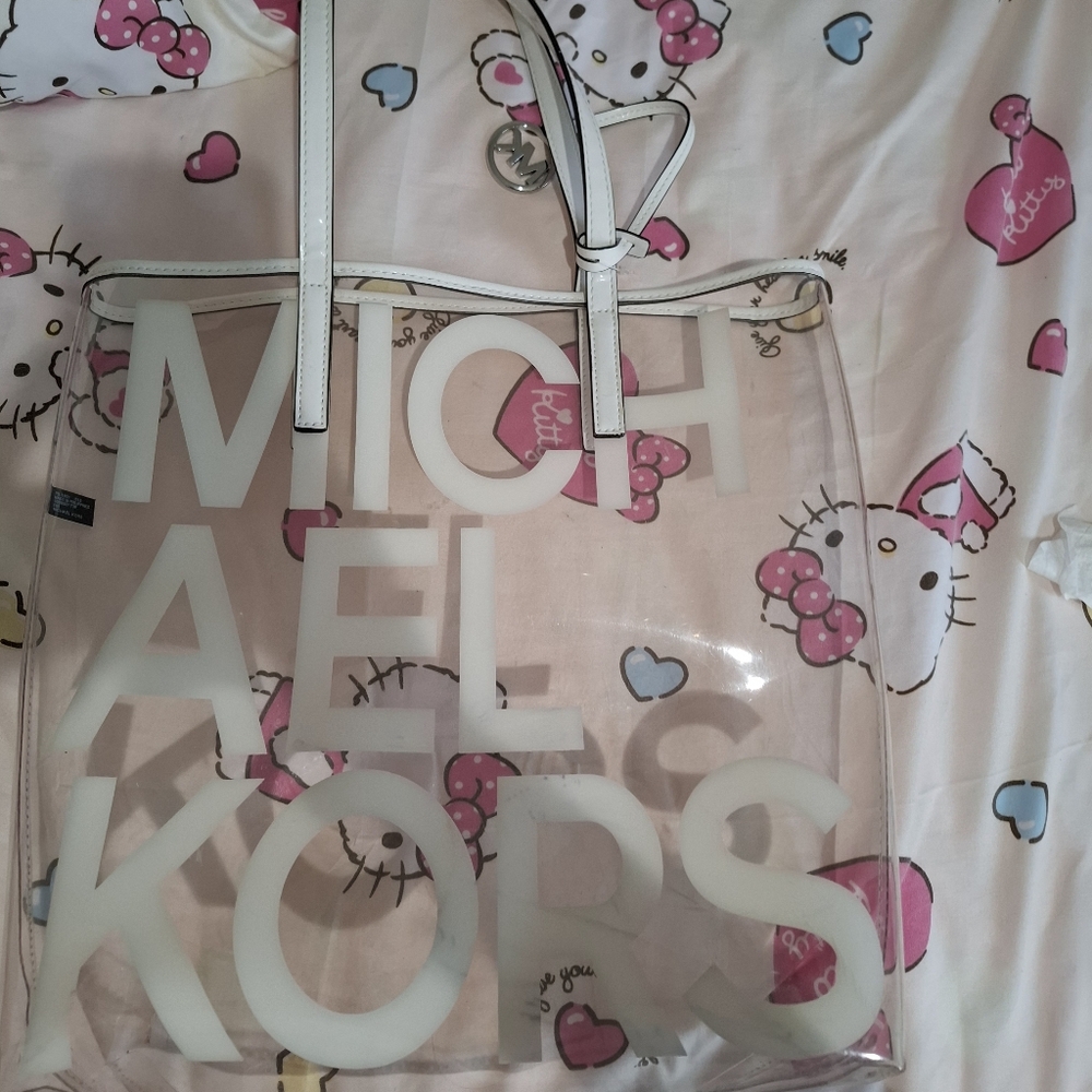 Michael Kors Clear Tote Bag